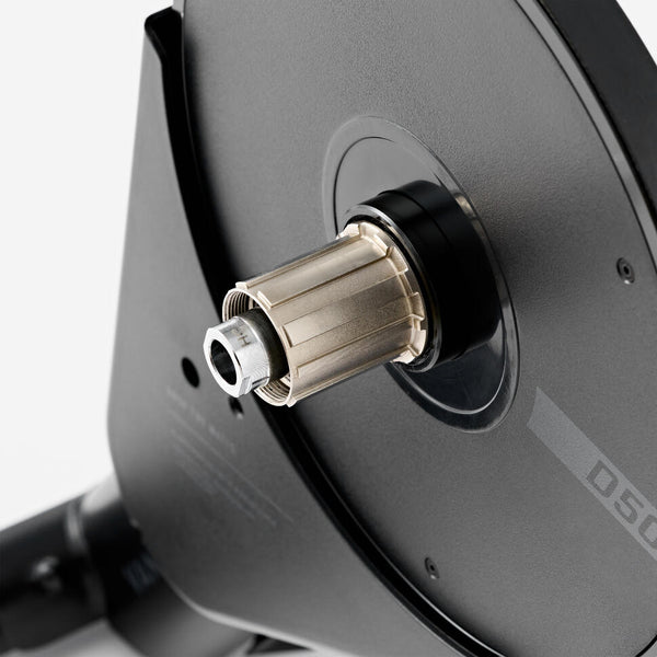 Home Trainer connected with "Zwift Cog and Click", D500