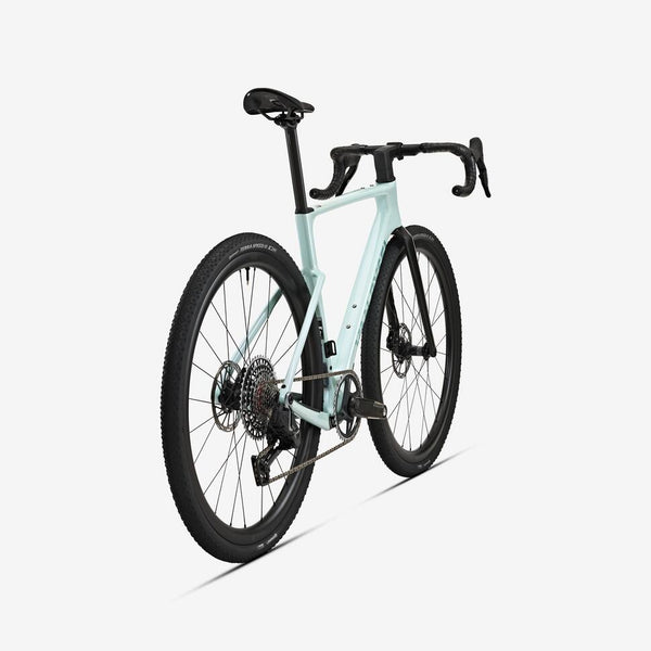 SRAM FORCE AXS E1 XPLR Gravel Bike Power Meter RCR-G sky blue
