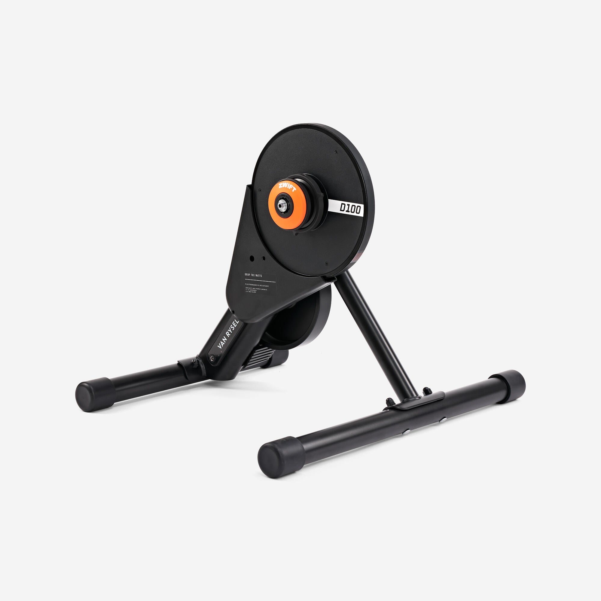 rennrad smart trainer Van Rysel D100 Smart Trainer with Zwift Cog and Click