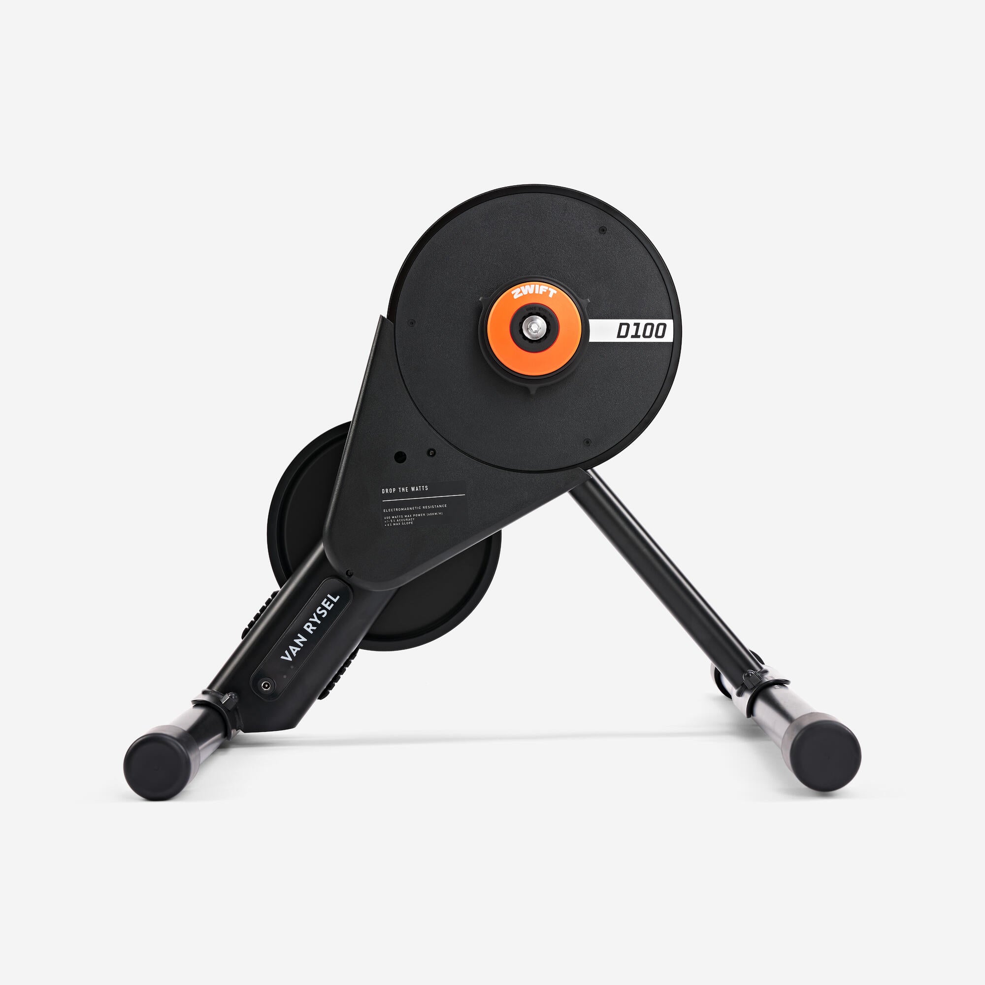 van rysel klickpedale Van Rysel D100 Smart Trainer with Zwift Cog and Click