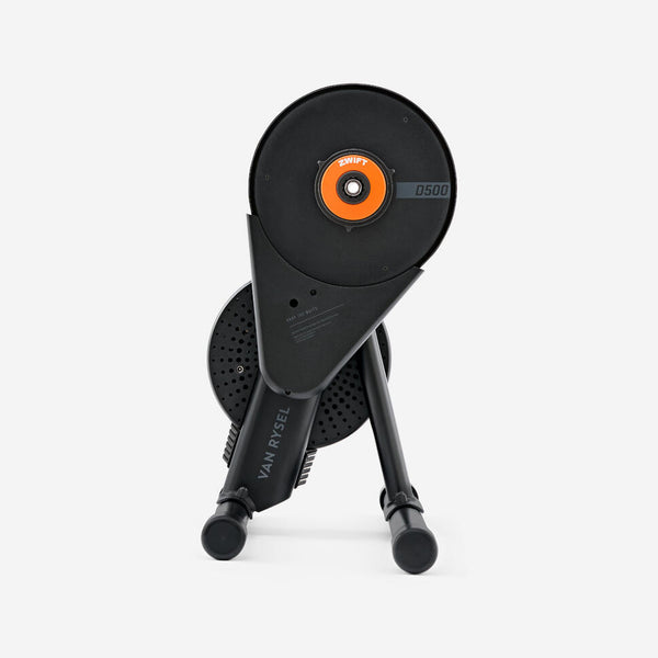 Home Trainer connected with "Zwift Cog and Click", D500
