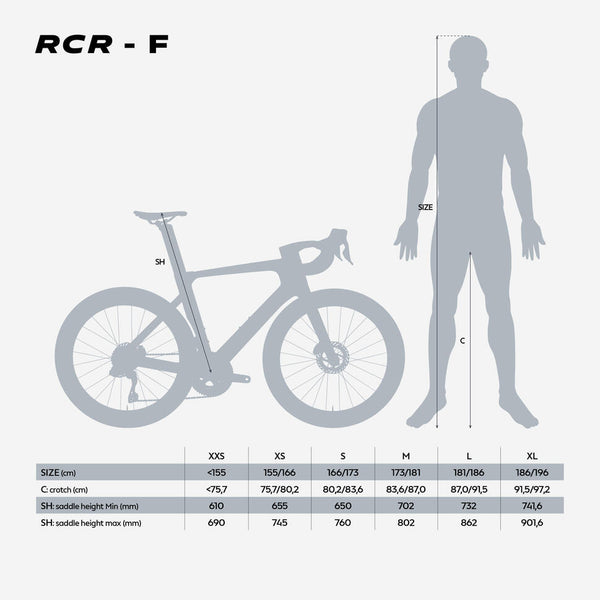 Shimano Dura Ace Di2 12V, RCR-F2 Pro Black road bike