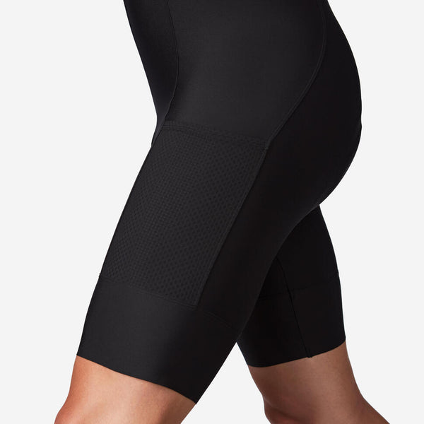 Men's Road Cycling Shorts, Endurance, EDR-Black
