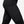 RCR Men's long-sleeved winter cycling shorts for road bikes - black