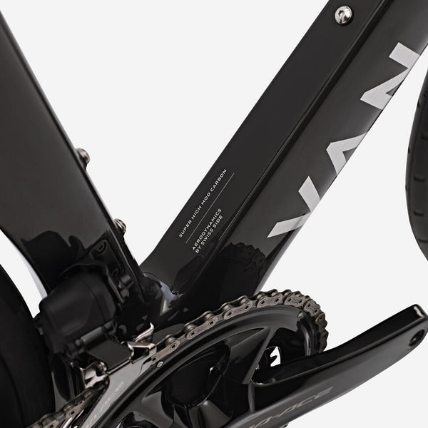 Shimano Dura Ace Di2 12V, RCR-F2 Pro Black road bike